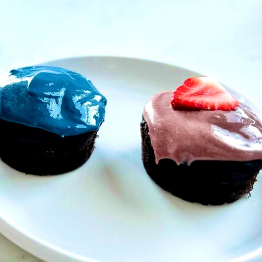 Mini Healthy Chocolate Cake Cupcakes