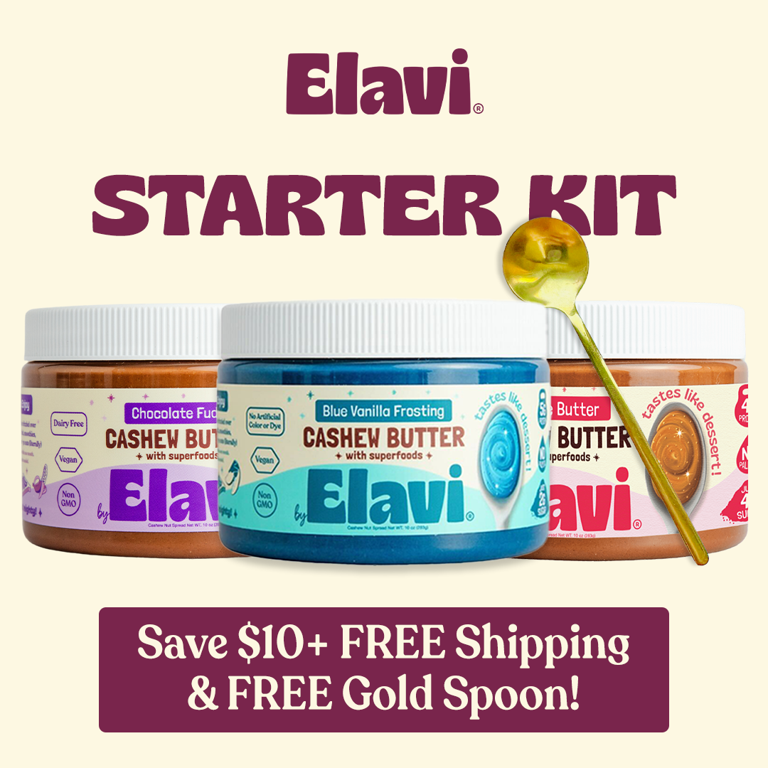 Starter Kit | Variety Superfood Dessert Butter Jars + Free Gold Spoon