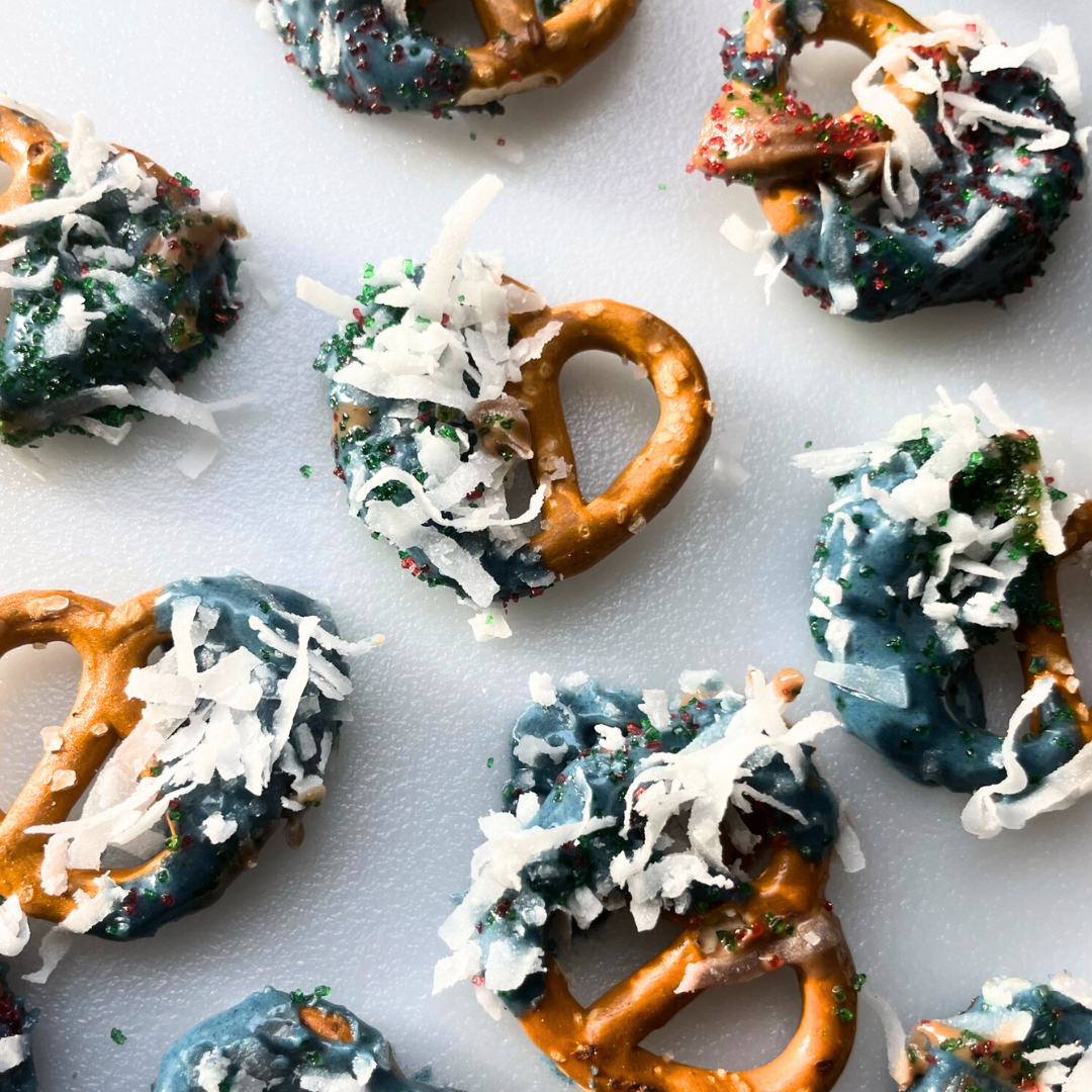 ELAVI | Blue Magic Dipped Pretzels