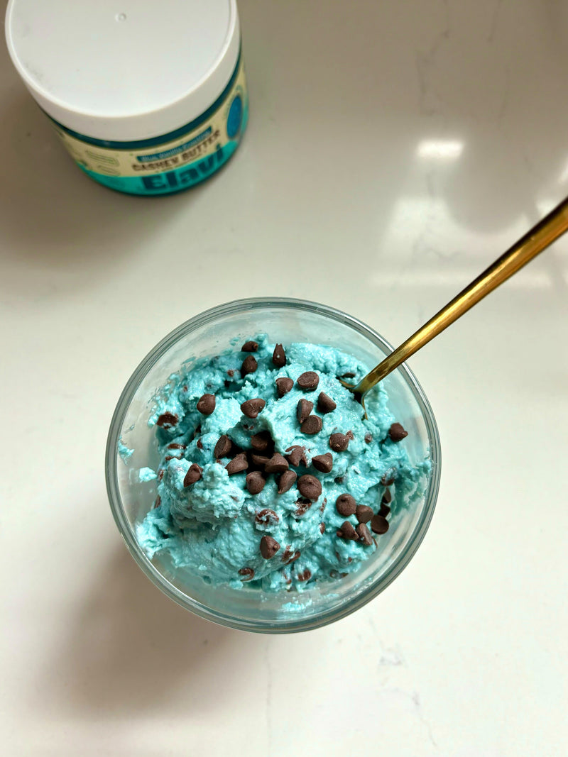 Blue Monster Viral Cottage Cheese Cookie Dough