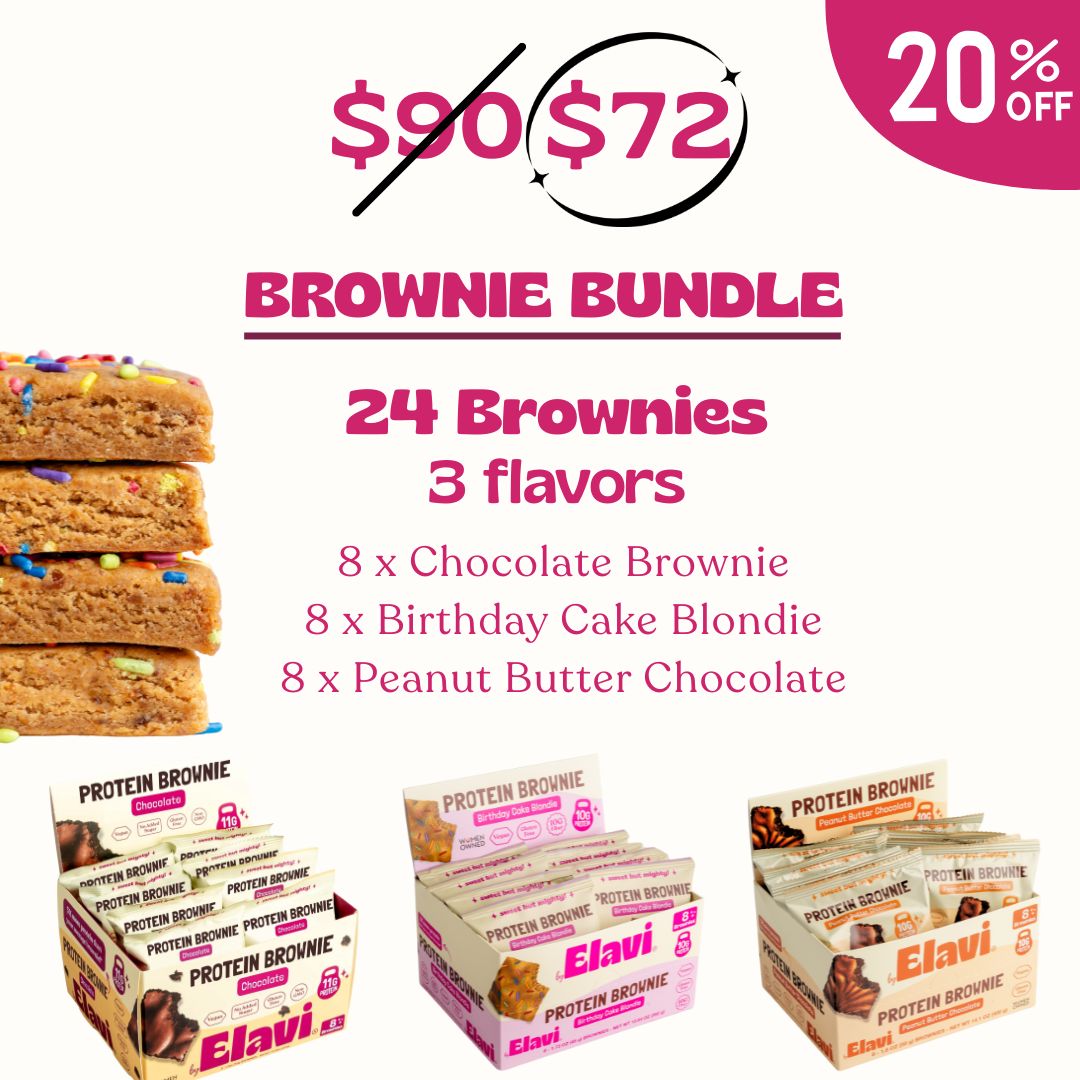 Protein Brownie 3 Flavor Bundle