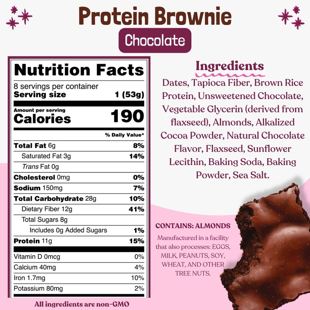 Protein Brownies (8ct case)