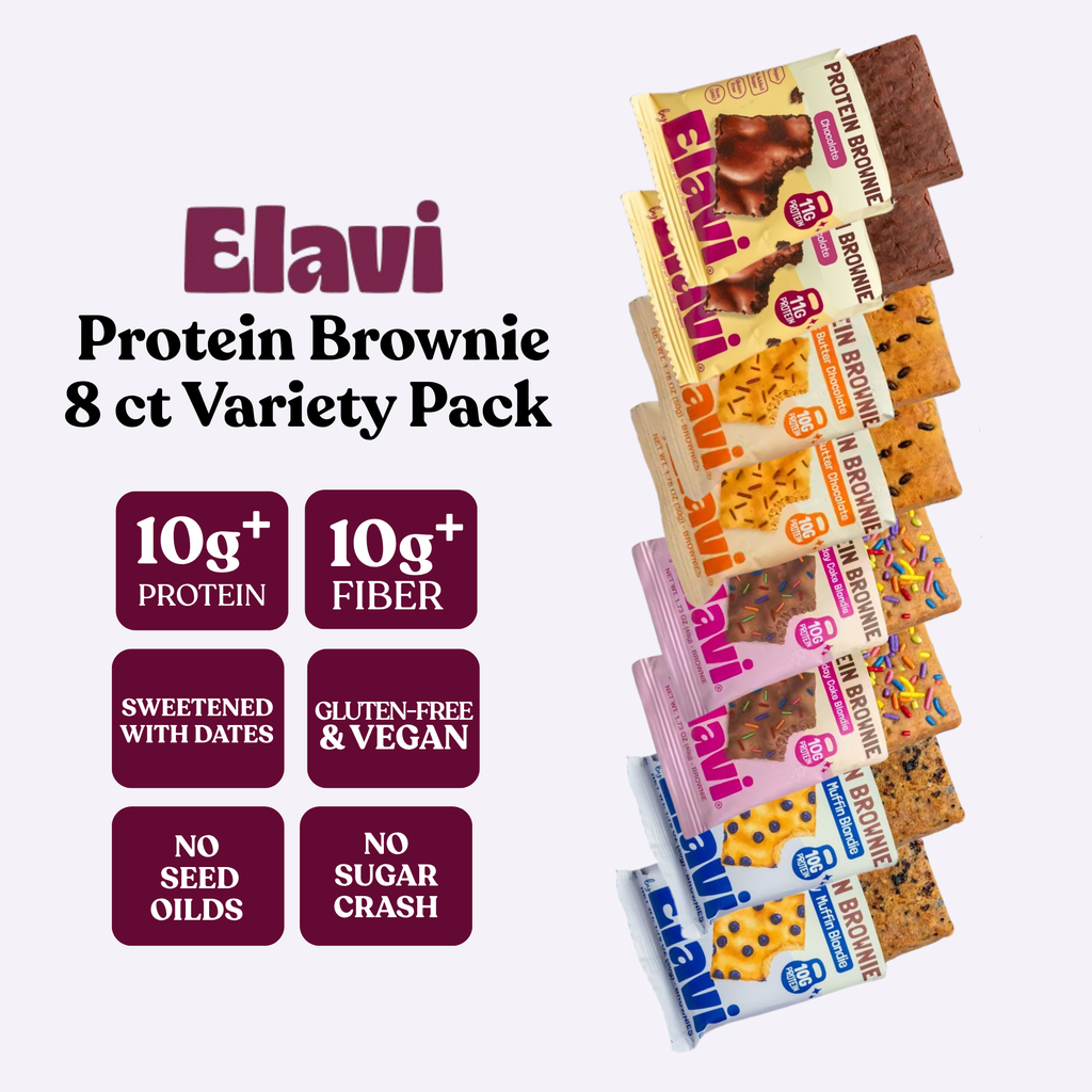 4 Flavor Protein Brownie Variety Pack
