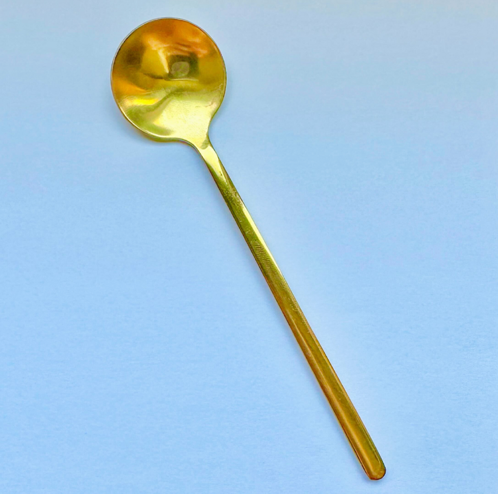 Gold Jar Spoon